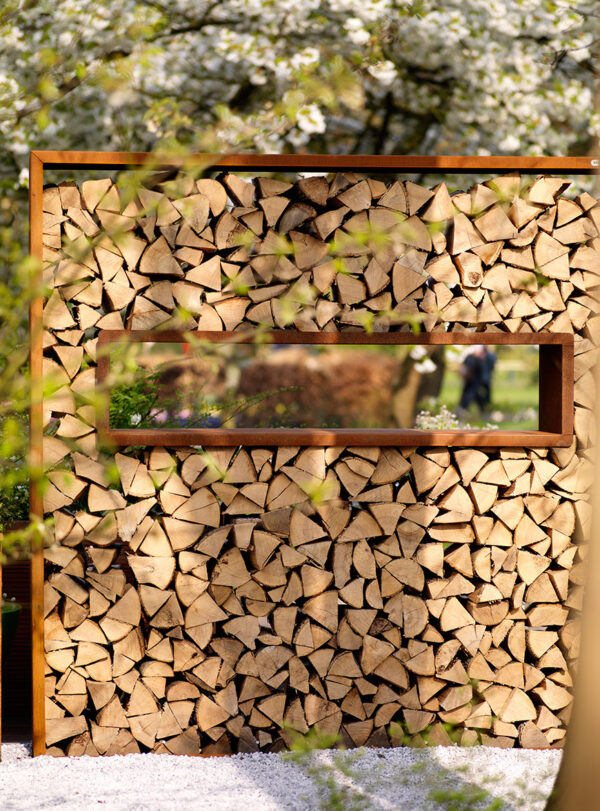 Zeno Garden Divider Houtopslag 40mm - Afbeelding 2